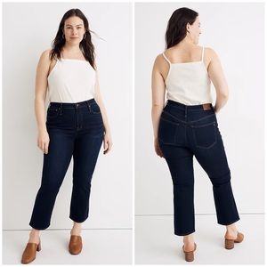 Madewell Curvy Cali Demi-Boot Jeans in Larkspur Wash Size 30